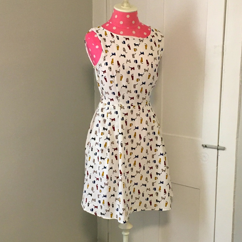 L.A Soul Cat Print Dress